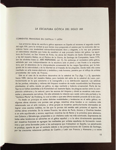 ARS HISPANIAE: HISTORIA UNIVERSAL DEL ARTE HISPÁNICO. VOLUMEN VIII: ESCULTURA GÓTICA