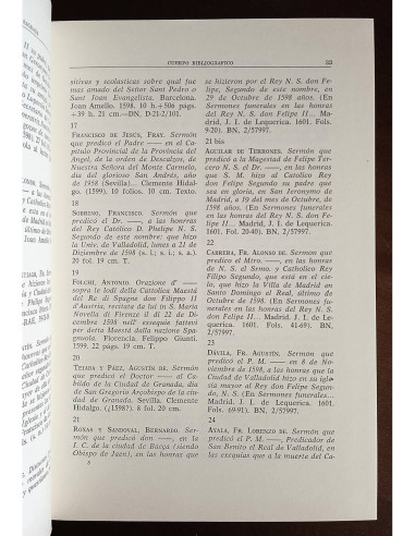 APORTACIÓN BIBLIOGRÁFICA A LA ORATORIA SAGRADA ESPAÑOLA