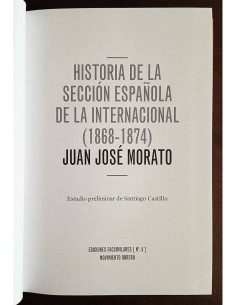 HISTORIA DE LA SECCIÓN ESPAÑOLA DE LA INTERNACIONAL (1868-1874) 2