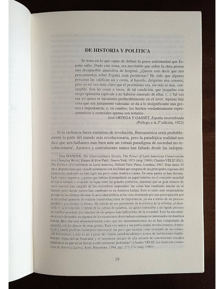 BALANCE CRÍTICO DE DOS SIGLOS DE IBEROAMÉRICA (XIX-XX)