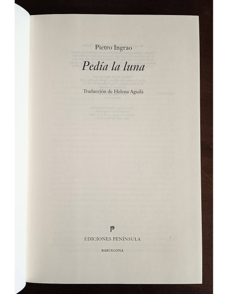PEDÍA LA LUNA