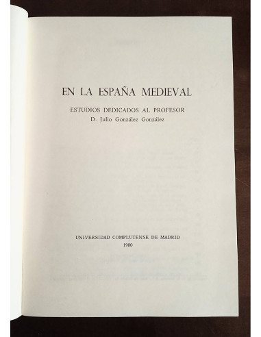 EN LA ESPAÑA MEDIEVAL