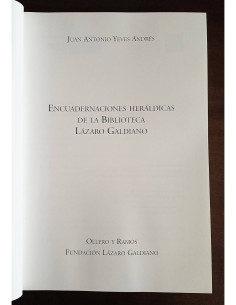 ENCUADERNACIONES HERÁLDICAS DE LA BIBLIOTECA LÁZARO GALDIANO 2