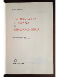 HISTORIA SOCIAL DE ESPAÑA Y DE HISPANOAMÉRICA 2