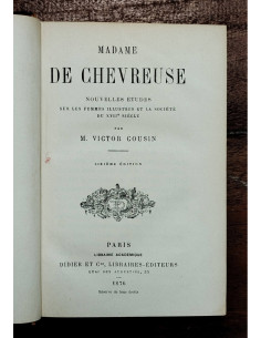 MADAME DE CHEVREUSE: NOUVELLES ÉTUDES SUR LES FEMMES ILLUSTRES ET LA SOCIÉTÉ DU XVII SIÈCLE 2