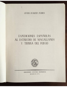 EXPEDICIONES ESPAÑOLAS AL ESTRECHO DE MAGALLANES Y TIERRA DE FUEGO 2