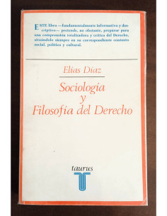 SOCIOLOGÍA Y FILOSOFÍA DEL DERECHO