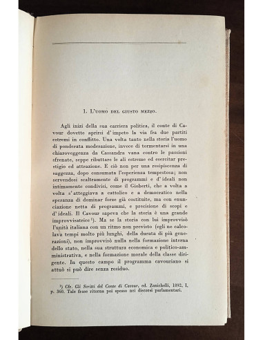 L’OPERA POLITICA DEL CONTE DI CAVOUR PARTE I (1846 - 1857). 2 TOMOS