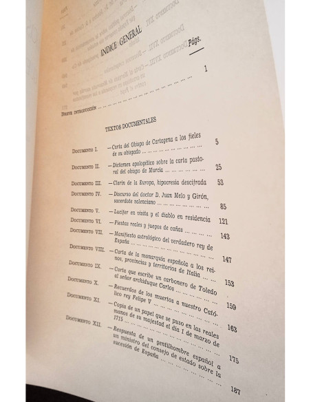LA PUBLICÍSTICA ESPAÑOLA EN LA GUERRA DE SUCESIÓN. 2 TOMOS