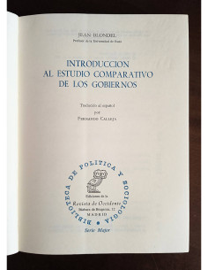 INTRODUCCIÓN AL ESTUDIO COMPARATIVO DE LOS GOBIERNOS 2