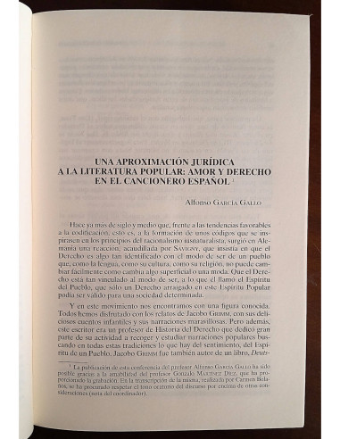 HISTORIA DE LA LITERATURA JURÍDICA EN LA ESPAÑA DEL ANTIGUO RÉGIMEN VOLUMEN I