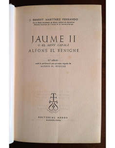 JAUME II O EL SENY CATALÀ: ALFONS EL BENIGNE 2