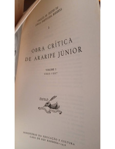 OBRA CRÍTICA DE ARARIPE JÚNIOR: VOLUME I 2