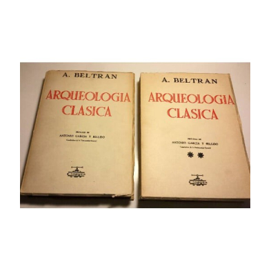 ARQUEOLOGIA CLASICA.  TOMO I Y II