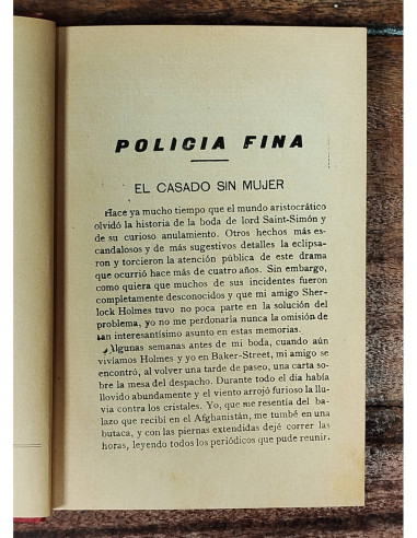 AVENTURAS DE SHERLOCK HOLMES: POLICÍA FINA