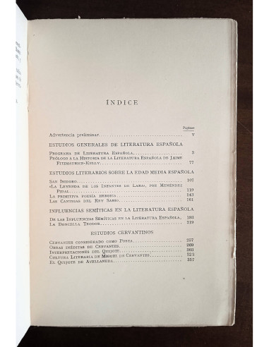 ESTUDIOS Y DISCURSOS DE CRÍTICA HISTÓRICA Y LITERARIA. 7 TOMOS
