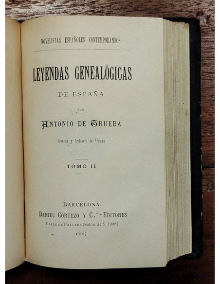 LEYENDAS GENEALÓGICAS DE ESPAÑA
