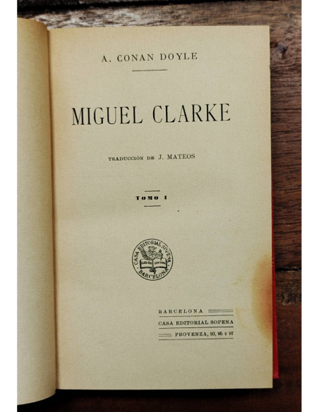 MIGUEL CLARKE. (Micah Clarke) 2 TOMOS