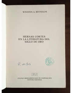 HERNÁN CORTÉS EN LA LITERATURA DEL SIGLO DE ORO 2