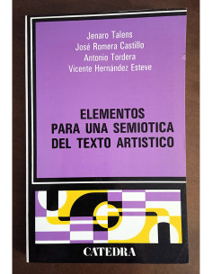 ELEMENTOS PARA UNA SEMIÓTICA DEL TEXTO ARTÍSTICO