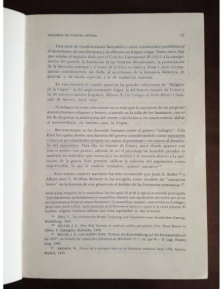 EL LIBRO DE LOS MILAGROS DE NUESTRA SEÑORA