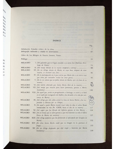 EL LIBRO DE LOS MILAGROS DE NUESTRA SEÑORA
