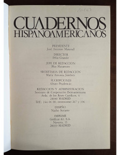 HOMENAJE A RAMÓN DEL VALLE INCLÁN. CUADERNOS HISPANOAMERICANOS 438 2