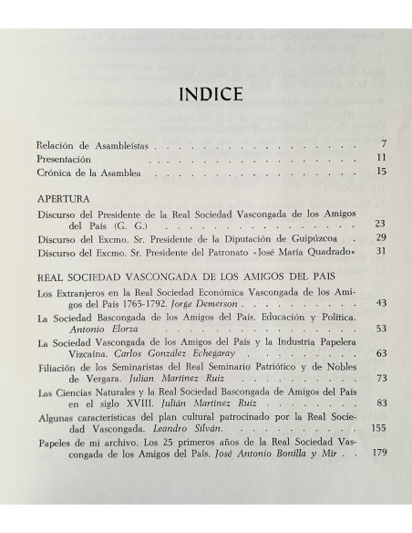 LAS REALES SOCIEDADES ECONÓMICAS DE AMIGOS DEL PAÍS Y SU OBRA