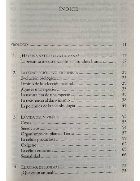 LA NATURALEZA HUMANA