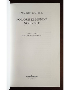 POR QUÉ EL MUNDO NO EXISTE 2