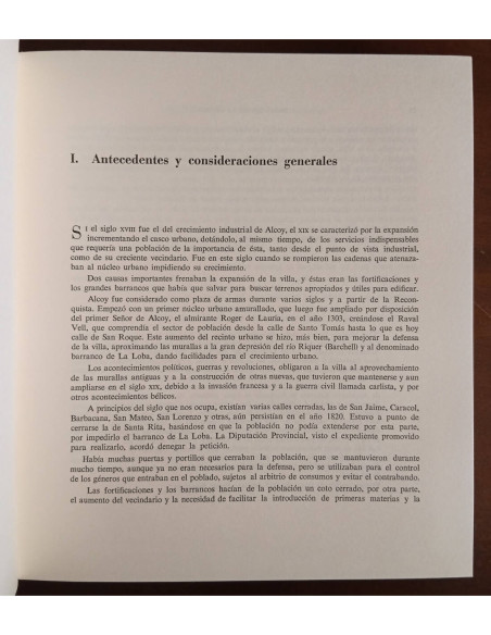 CRECIMIENTO URBANO DE ALCOY EN EL SIGLO XIX