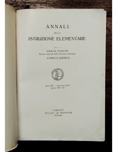 ANNALI DELLA ISTRUZIONE ELEMENTARE 2