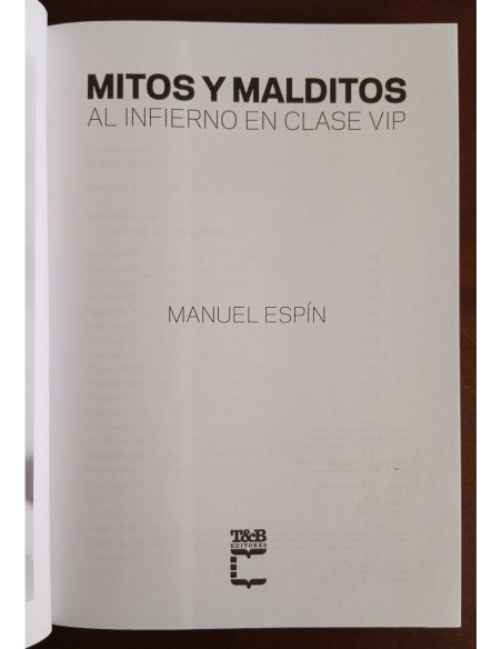 MITOS Y MALDITOS: AL INFIERNO EN CLASE VIP