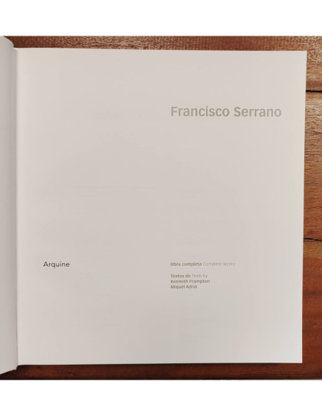 FRANCISCO SERRANO: OBRA COMPLETA
