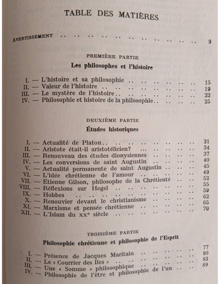 REGARDS SUR LA PHILOSOPHIE CONTEMPORAINE
