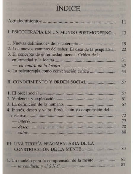 LA PSICOTERAPIA COMO CONVERSACIÓN CRÍTICA