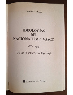 IDEOLOGÍAS DEL NACIONALISMO VASCO 2