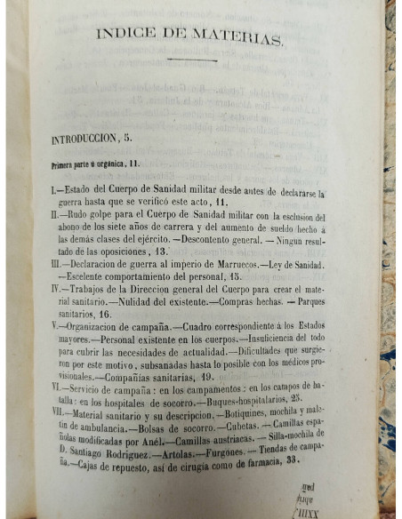 HISTORIA MÉDICA DE LA GUERRA DE ÁFRICA