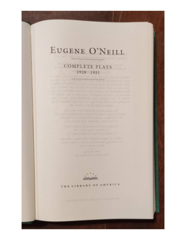 COMPLETE PLAYS 1920-1931