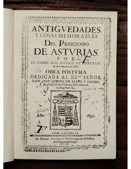 ANTIGÜEDADES Y COSAS MEMORABLES DEL PRINCIPADO DE ASTURIAS