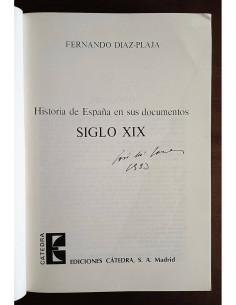HISTORIA DE ESPAÑA EN SUS DOCUMENTOS: SIGLO XIX 2