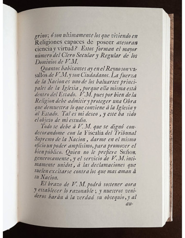 TRATADO DE LA REGALÍA DE AMORTIZACIÓN: EDICIÓN FACSÍMIL CONMEMORATIVA DEL SEGUNDO CENTENARIO DE CARLOS III