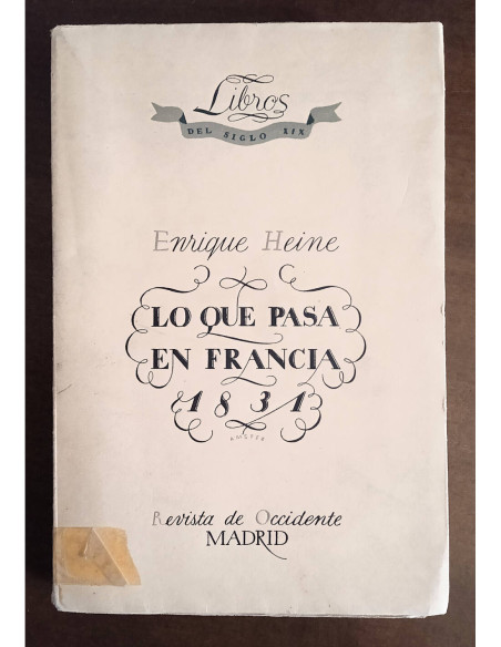LO QUE PASA EN FRANCIA: 1831-1832