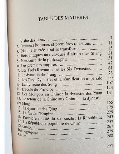 HISTOIRE DE LA CHINE