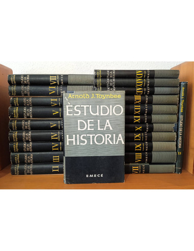 ESTUDIO DE LA HISTORIA. 22 TOMOS