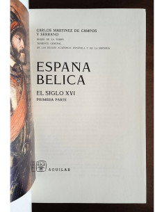 ESPAÑA BÉLICA: SIGLOS XVI-XVIII. 4 TOMOS 2