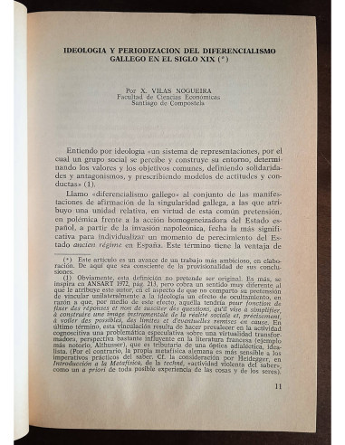 IDEOLOGÍA Y SOCIEDAD EN LA ESPAÑA CONTEMPORÁNEA. POR UN ANÁLISIS DEL FRANQUISMO