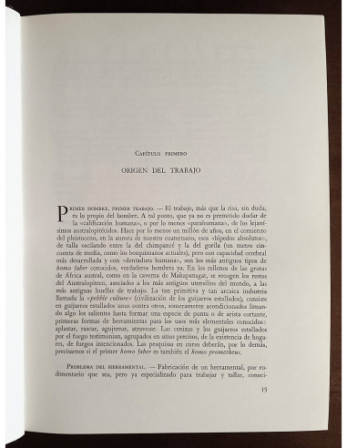 HISTORIA GENERAL DEL TRABAJO. 4 TOMOS