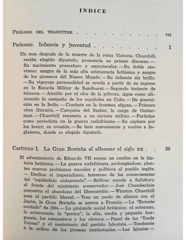 CHURCHILL Y LA INGLATERRA DEL SIGLO XX