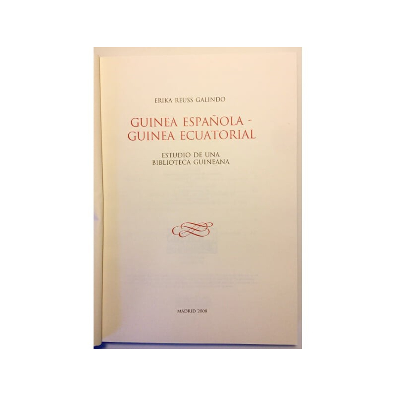 GUINEA ESPAÑOLA - GUINEA ECUATORIAL